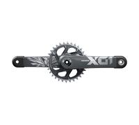 Sram X01 Eagle Superboost+ Dub Direct Mount Crankset Black 175 mm / 32t 175 mm Black / Lunar Oxy