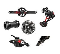 SRAM X01 Eagle Dub 175 Boost PF30 BB 175mm Boost Red 32T 10-50T