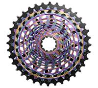 SRAM XG-1290 E1 12 Speed Cassette - Rainbow (10-33T) Size: 10-33T
