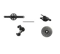 SRAM XX1 Eagle BB30 Boost 175 Black Edition 32T Plate 10-50T Black Cassette