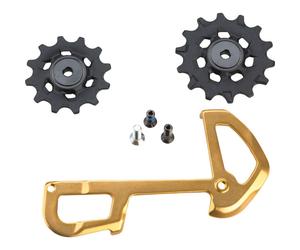 SRAM XX1 Eagle Ceramic Bearing Pulleys and Gold Inner Cage