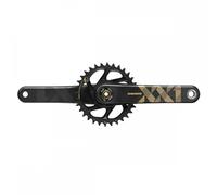 SRAM Crank Xx1 Eagle Boost 148 Dub 12S W Direct Mount 34T X-Sync 2 Chainring (Dub Cups/Bearings Not Included): Gold 175mm