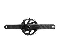Sram Xx1 Eagle Dub Boost Direct Mount Crankset Black 175 mm / 34t