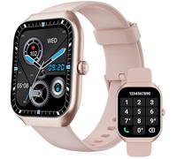srclo Smart Watch for Men Women, 1.91" Full Touch Screen watches Answer/Make Call, 110+ Sports Modes, Heart Rate Sleep Monitor, Step Counter, IP68 Waterproof Fitness Tracker for IOS Andriod (Pink)