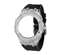 SRDRK 4th Generation Diamond Metal Watch Case For GA2100 GA2110 Watch Strap Watchband Watch Bracelet Wristwatch Bezel Band