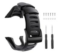SRDRK For Suunto Ambit 3 Band, Replacement Band for Suunto Ambit 3 Strap - Premium Watchband for Suunto Ambit 3 Peak, 3 Sport, 3 Run, 2R, 2S, 2, 1(Black)