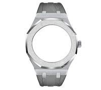 SRDRK Gen4 Gen5 GA2100 Modification Set For GA-2100 GA2110 Mod Kit Emery Steel Metal Luxury Case Bezel with Screw Rubber Strap(SH)