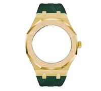 SRDRK Gen4 Gen5 GA2100 Modification Set For GA-2100 GA2110 Mod Kit Emery Steel Metal Luxury Case Bezel with Screw Rubber Strap(GGr)