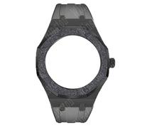 SRDRK Gen4 Gen5 GA2100 Modification Set For GA-2100 GA2110 Mod Kit Emery Steel Metal Luxury Case Bezel with Screw Rubber Strap(BH)