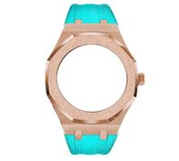 SRDRK Gen4 Gen5 GA2100 Modification Set For GA-2100 GA2110 Mod Kit Emery Steel Metal Luxury Case Bezel with Screw Rubber Strap(RGTU)