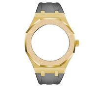 SRDRK Gen4 Gen5 GA2100 Modification Set For GA-2100 GA2110 Mod Kit Emery Steel Metal Luxury Case Bezel with Screw Rubber Strap(GH)