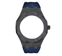 SRDRK Gen4 Gen5 GA2100 Modification Set For GA-2100 GA2110 Mod Kit Emery Steel Metal Luxury Case Bezel with Screw Rubber Strap(BU)