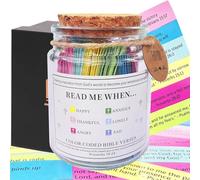 SRECCO Glass with Bible Verses, Bible Verses Jar with Hope, Prayer Jar with 90 Coloured Bible Verses Scripture Cards, Easter Christmas Christian Religious Gift