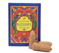SREE VANI Golden India Nagchampa High Perfume Cones (3 Units)
