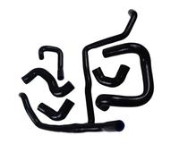 Srehloe Silicone Radiator Hose Replacement for BMW E30 M20 325i Base Convertible 1988 1989 1990 1991 1992 1993 Sedan 1989-1993 Coupe 1989-1991 Silicone Coolant Hose High Temp Reinforced Black