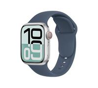 SRena SBC1A for Apple Watch Strap Ultra 2/Ultra/Series10 9 8 7 6 5 4 3/SE (38/40/41/42/44/45/46/49mm) - Sport | Secure Fit, Unisex, Compatible with All Models,Abyss Blue