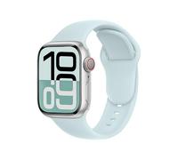 SRena SBC1A for Apple Watch Strap Ultra 2/Ultra/Series10 9 8 7 6 5 4 3/SE (38/40/41/42/44/45/46/49mm) - Sport | Secure Fit, Unisex, Compatible with All Models,Glacier Blue