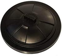 Srendi REPLACEMENT LID ONLY 80 85L Litre Bin For Garden Bins Dustbins UK Made (Black)