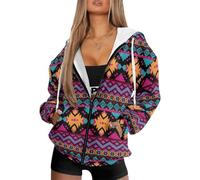 Srengjodk Southwestern Clothes Native American Clothing Aztec Sweatshirt Women Aztec Clothing Xs-4xl, Chic,aztec, Large