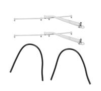 Sreuyong 1 Pair Metal Wiper for 1/10 RC Crawler Car TRX4 G500 TRX6 G63 SCX10 90046 D90 JIMNY,Silver