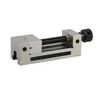 Sreuyong 1 Piece QGG50 High Precision Machine Vise Right Angle Vise Grinder CNC GAD Tongs Silver 2 Inch for Grinding Machine