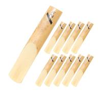 Sreuyong 10Pcs Alto Saxophone Sax Reeds Classic Alto For Saxophone 2.5 Strength 2 1/2 Music Xmas Gift Musical Instruments