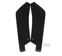 Sreuyong 2Pcs Universal Car Rear Bumper Lip Diffuser Splitter Spoiler Scratch Protector