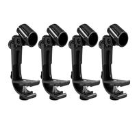 Sreuyong 4 Pcs Microphone Clip Drum Clip Shockproof Microphone Clip Microphone Stand Shockproof Musical Instrument Accessories