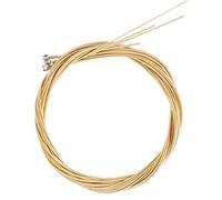 Sreuyong 4Pcs/Set Acoustic Bass String Brass Carbon Steel Core Strings for Musical Instruments Bass Strings Bass Part