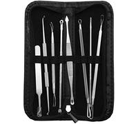 Sreuyong Professional Black Remover Tool Kit Stainless Steel Blackhead Acne Comedone Pimple Blemish Extractor Beauty Tool