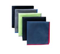 SrffbreMeOly Unisex Sweat Absorbing Microfiber Handkerchiefs Quick Dry Sport Gym Towels 5 Pack, Assorted, One size