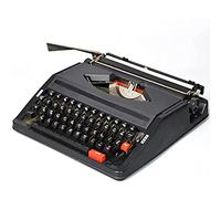 SRFTT Retro-Schreibmaschine, kreative mechanische englische Schreibmaschine, Vintage-inspirierte funktionale Wohndekoration, freies Schreiben, ideal für Briefe
