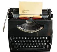 SRFTT Schreibmaschine, Vintage, traditionelles Handbuch, klassische Retro-Schreibmaschine mit alten Maschinen und Farbband, tragbar und einfach zu bedienen, zum Notieren, für Briefe, für mich