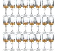 Srgeilzati Cordial Glasses with Stem,Sherry Glasses | Port Glasses | Crystal Shot Glasses | Limoncello Glasses 1.75 oz Set of 24