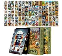 SrgPui 92 Pcs Italian Brainrot Cards, Including Full Character, Non Repetitive Fun Card Games, Suitable for Character Party Games, Teenage Adult Fun Card Games, Game Nights and Social Gatherings