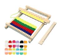 SrgPui Weaving Loom, Weaving Kit for Beginners, Knitting Machines with Yarn, Ideal for Kids and DIY Craft Enthusiasts, Home, and Craft Groups
