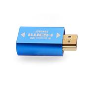 SRhonyra HDMI EDID Emulator Passthrough 4th Generation Aluminum Fit Headlesskeep for Video Splitter Switch Extender Pass-Through Adapter Male to Female Coupler Dummy Plug for Monitor (hdmi2560x1440)