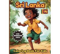 Sri Lanka Coloring Book For Kids: With Interesting Facts