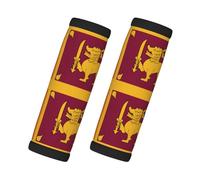 Sri Lanka Flag 2Pack Luggage Handle Wrap for Suitcase Travel Essential Material Comfortable Suitcase Handle Wraps for Suitcase for Traveling