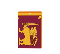 Sri Lanka Flag Car Air Fresheners Cards - Set Of 4 Pieces,For Cars & Home, Long-Lasting Lavender Fragrance