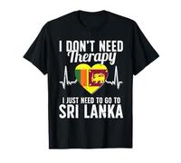 Sri Lanka Flag I Vacation Sri Lanka T-Shirt