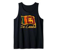 Sri Lanka Flag Patriotic Men Women Kids Sri Lankan Tank Top