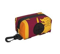 Sri Lanka Flag Pet Travel Waste Bag Storage Bag. Convenient Storage, Suitable For Leash, With Zipper, Easy To Carry When Traveling.