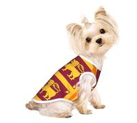Sri Lanka Flag print Dog Shirts for Small Dogs Stretchy T-Shirts Lightweight Tank Top Sleeveless Striped Vest