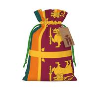 Sri Lanka Flag Print Drawstring Pouch For Gifts,Reusable Adorable Gift Bags,Perfect For Jewelry And More