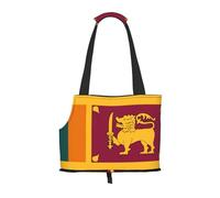Sri Lanka Flag print Puppy Carrier Walking Dog Bags Pets Dogs Carrier Bags for small Dogs and Cat and Rabbit