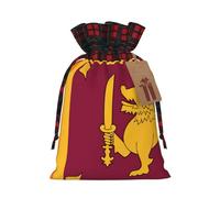 Sri Lanka Flag Two Color Drawstring Gift Bag M Beautiful Convenient Suitable For Christmas Birthdays