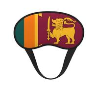 Sri Lanka Flag Ultimate Eye Mask for Sleeping, Soft and Comfortable Eye Mask, Relaxing Zero Pressure Night Blindfold.