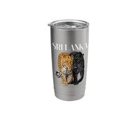 Sri Lanka Leopard Wildlife Heritage Proud Sri Lankan Stainless Steel Insulated Tumbler