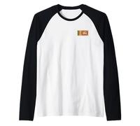 SRI LANKA NATIONAL FLAG Raglan Baseball Tee